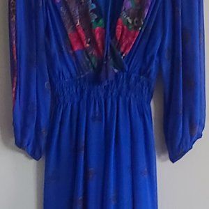 Vintage Diane Freis Original 100% Silk Dress